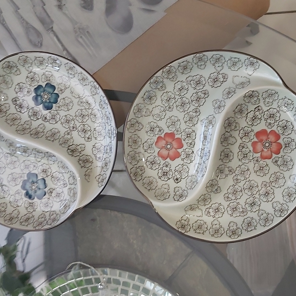 Japanese style plates.